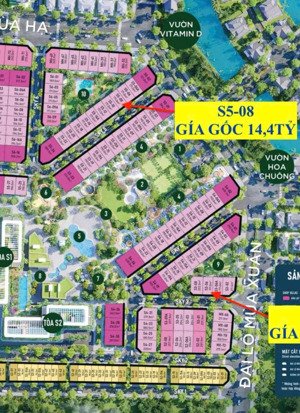 chính chủ - bán villa song lập eco retreat siêu đẹp - giá gốc 14,4tỷ - chênh nhẹ 450tr