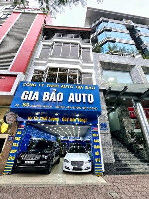 cho thuê mbkd tại đường nguyễn văn cừ, long biên, 100m² x 3t giá chỉ từ 45tr/tháng