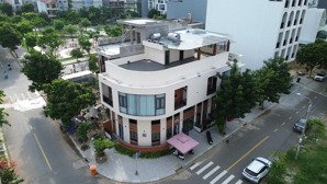 bán nhà 4 tầng căn góc 2 mặt tiền đường khuê mỹ đông 14, sẵn hđ thuê 70tr, cách bãi tắm mỹ khê 500m