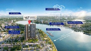 căn hộ at saigon riverside. mặt tiền ven sông 69m2 giá 3,2 tỷ, chợ đầu mối thủ đức. ql13