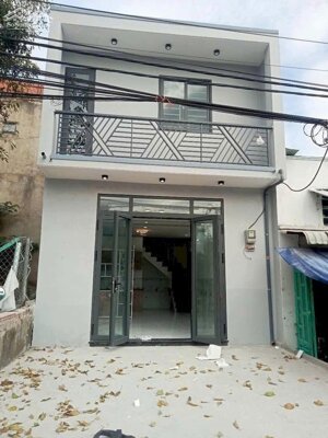 Nhà mặt tiền đường thông 1.35 tỷ/40m2/1 lầu 1 trệt