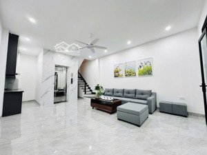 đội cấn - ba đình, 43m2 6 tầng thang máy, mt 5m, ngõ thông, nhà mới full nội thất