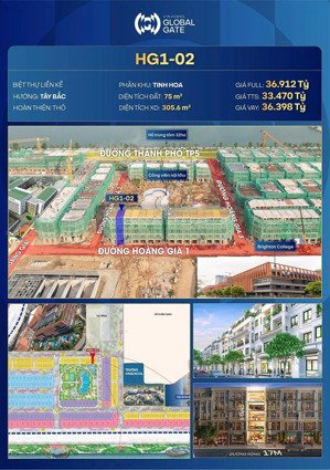 quỹ căn đẹp chuyển nhượng gấp liền kề, biệt thự 63-75-127m² | giá từ 18 tỷ bao phí | nhận nhà ngay