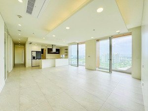 thủ thiêm zeit river cho thuê căn hộ tầng cao với 4 phòng ngủ không nội thất view thành phố