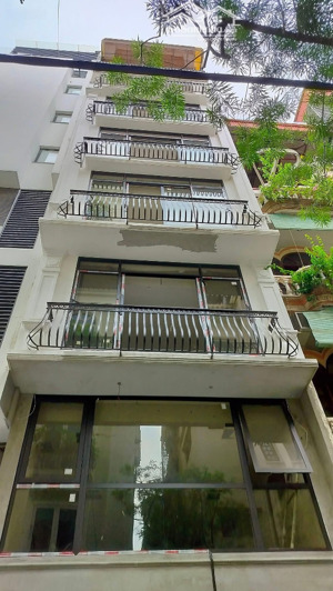 bán toà nhà nguyên hồng - 10 tầng - diện tích 52.6m2 - phân lô ngõ ô tô tránh