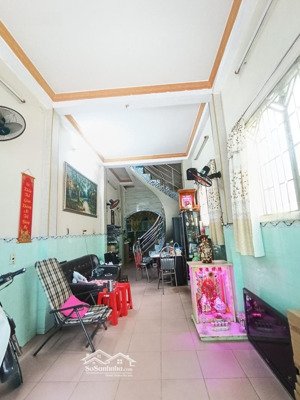 1 đời chủ bán nhà mt thụt căn góc hxh cách mt hậu giang 30m nở hậu đẹp - q.6