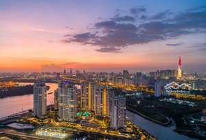 cho thuê căn hộ đảo kim cương quận 2 căn góc - view sông - pháo hoa