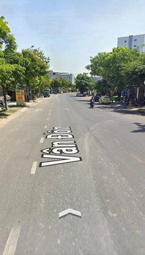 nhà 2 tầng dt 194m² - ngang 10m² - mặt tiền đường vân đồn, nai hiên đông - q. sơn trà