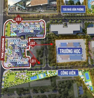 bán căn 3pn hướng mát rẻ nhất dự án london ocean park
