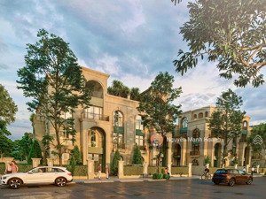 bán biệt thự 225m2 sau shophouse thanh hà, giá chỉ 95tr/m2, thiết kế xây dựng song lập siêu đẹp