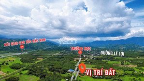 bán gấp lô đất 1.005m² mặt tiền đường lập định suối môn, cam lâm