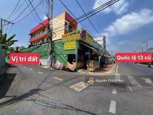 mặt tiền đường số 17 - quốc lọ 13 cũ, hiệp bình phước, thủ đức - 1754m2 ngang 28x64m - chỉ 62 tỷ tl