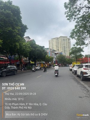 mặt phố vũ phạm hàm - tòa nhà 8 tầng có hầm - vị trí vàng trung tâm cầu giấy