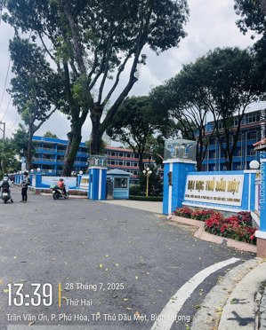 bán 990m đất phú hoà - cách trường đại học thủ dầu một 500m - vị trí siêu vip