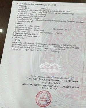 bán nhà 4.1x16m, 1 lầu - mặt tiền huỳnh văn nghệ, gò vấp - chỉ 5.8 tỷ tl