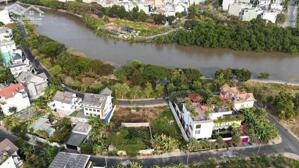 Khuôn biệt thự đẹp, Góc 2 MT Thân Văn Nhiếp, view Sông, view công viên, kế bên Thủ Thiêm