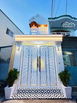 bán nhà mới 2 tầng, dt sàn 84m2, 3,89 tỷ, đường dương cát lợi, thị trấn nhà bè, sổ hồng riêng