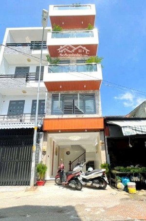 nhà 4 tầng 21.3m2 mặt tiền bùi quang là, ngay chợ tân sơn, giá chỉ 4.9 tỷ