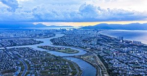 bán đất biệt thự view sông đối diện đảo vip đà nẵng ( diện tích từ 250-360m2)