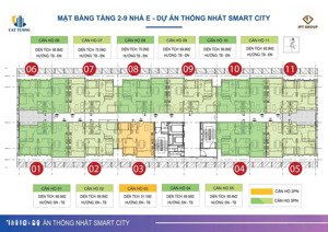 ra hàng 3 tòa h i j chung cư cát tường, yên phong, bắc ninh 