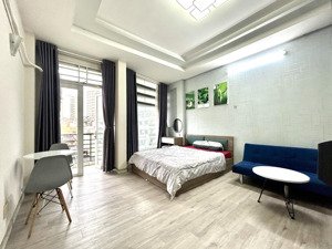 quá đã ời - căn hộ 1pn ban công siêu đỉnh đầy đủ nội thất chỉ cần xách vali vào ở đi bộ đại học q5