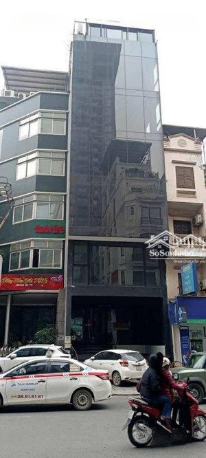 bán tòa nhà văn phòng thông sáng ô tô tránh trung kính dt: 85m2, nhà: 7t, mt: 6m, giá: 31 tỷ
