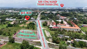 lô đất 3 mặt tiền đường hcm tại huyện đức hòa, long an cần bán gấp