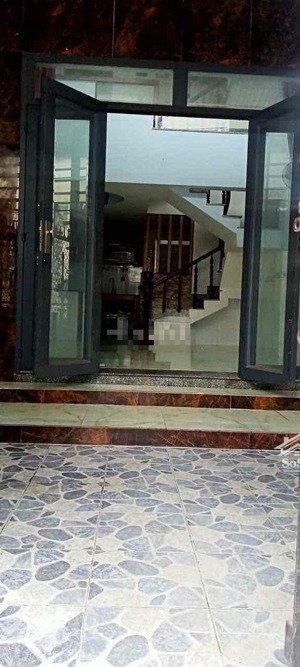 nhà hẻm 1/ lê đức thọ, 4mx12m, 3 lầu đúc, 5pn, hẻm xe hơi thông, giá 10 triệu