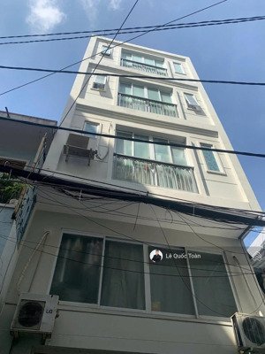 ngon! tòa chdv 6 tầng (13pn + tm), tn 70tr/tháng. dt 5x16m hxh 6m huỳnh văn bánh, pn chỉ 19,5 tỷ tl