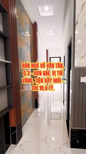 bán nhà võ văn tần, q.3 - hxh 6m, vị trí vàng, tiện xây mới - chỉ 9.x tỷ.