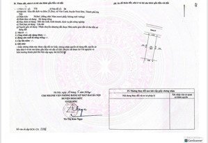 bán 50m2 đất phân lô, có vỉa hè sát kđt an lạc green symphony, hoài đức