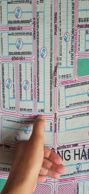 cần bán đất đườnglê như hổ gần biển, đối diện chợ đông hải quy hoạch giá nhỉnh 6 tỷ, dt 125m