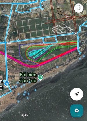 cần bán gấp chỉ 15tr/m2, 2mt đao cử, xã cần giờ, dt 8807m2,