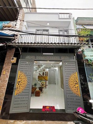 nhà ngay sát bệnh viện đa khoa bình tân dt 46m2 2 phòng ngủ hẻm thông 4m nhà đúc btct kiên cố.