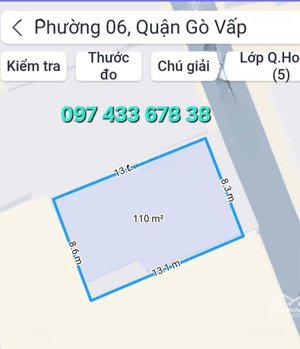 nhà nở hậu 8.5x13m hxh gần chợ an nhơn p.6 gò vấp