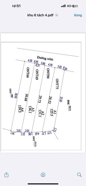 bán đất dân quyền, tam nông, phú thọ, 800 triệu, 139 m2, hàng hiếm tại giá ưu đãi
