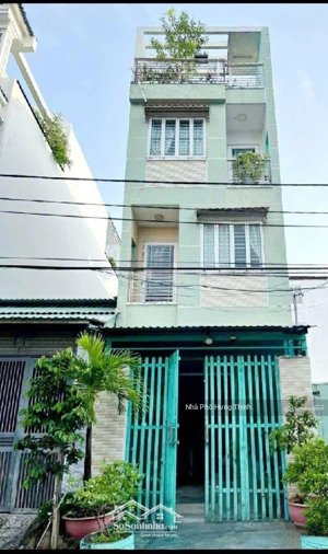 nhà mặt tiền 88m2, ngang 4m, 4 tầng, trung tâm quận 8, sổ riêng, hoàn công đủ.