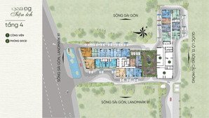 bán căn hộ a&t saigon riverside, 5,1 tỷ, 97m2, 3pn, 2wc tại vĩnh phú, thuận an, bình dương