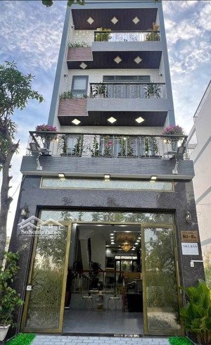 ngộp bank bán gấp nhà phạm hữu lầu, quận 7. giá /85m2. 1trệt,3lầu kiên cố. sổ cầm tay cc ngay