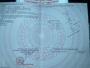 bán lô đất 200m2, thổ cư 100m2 mặt tiền đường nhựa ba lăn xi thông dài. lh: 