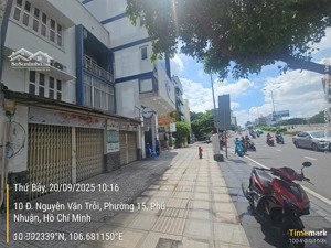 bán gấp mặt tiền 12 nguyễn văn trỗi, p15, quận phú nhuận (7.6mx13m) 3 tầng, giá 58 tỷ tl