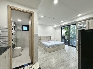 cho thuê căn hộ bancol 35m2 | đường trần quang diệu gần bờ kè trường sa q3, thang máy, cho nuôi pet