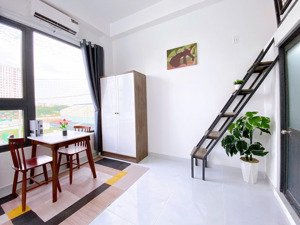 cho thuê phòng có gác cửa sổ thoáng - full nội thất - giá rẻ - gần đh văn lang cs3, lê đức thọ