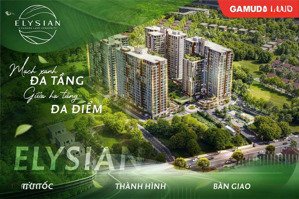 rổ sỉ dự án elysian 1pn, 2pn, 3pn, pent. giá từ 58 triệu/m2. lịch thanh toán giãn đến tháng 11/2028