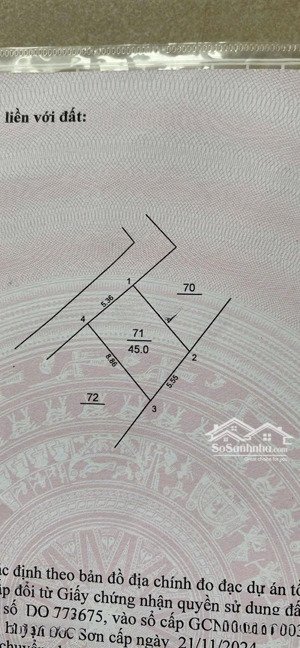 bán đất nền full thổ cư 45m2- thôn xuân lễ, xã nội bài, tp hà nội.