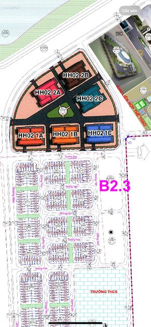 cháo bán nền liền kề b2.3 view nhà văn hóa và chợ tại thanh hà