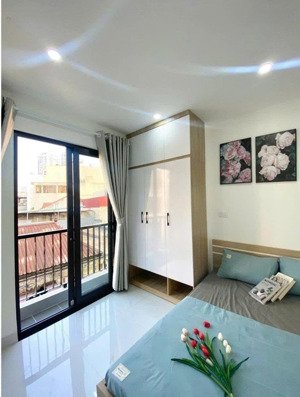 bán tòa nhà dòng tiền gần hoàng quốc việt, 66m2, 7 tầng, 10 phòng, doanh thu 50tr/tháng, ngõ ô tô