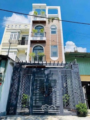 bán nhà đường nguyễn văn đậu, p11, bình thạnh. xây 4 tầng, hẻm 6m xe hơi