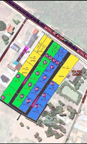 mặt tiền đường dt998 (10m) và mt đường nội bộ (39m), cách phố đi bộ hồ tràm 1km