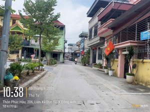 sát cầu tứ liên, kết nối trung tâm hà nội - hàng hiếm 71m2 dục tú, mặt tiền 6m đường thông